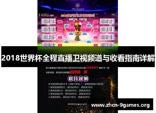 2018世界杯全程直播卫视频道与收看指南详解