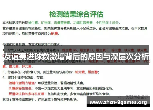 友谊赛进球数激增背后的原因与深层次分析 友谊赛进球数激增背后的原因与深层次分析